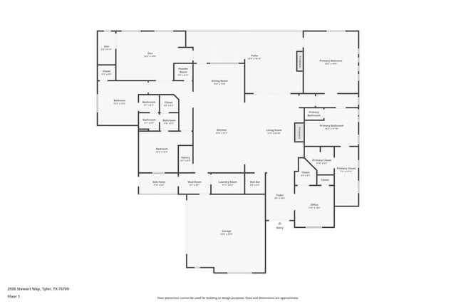 2926 Stewart Way, Tyler, TX 75709
