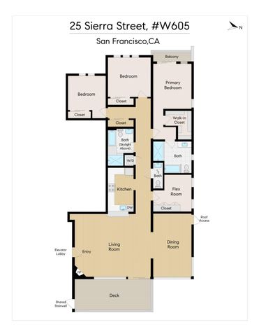 25 Sierra Street W605, San Francisco, CA 94107