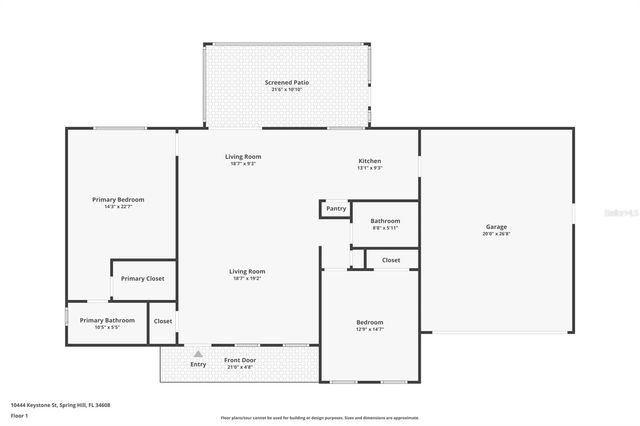 10444 KEYSTONE STREET, Spring Hill, FL 34608