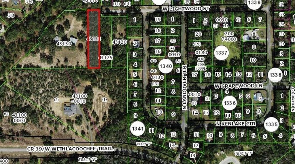 796 W LIGHTWOOD ST, Citrus Springs, FL 34434