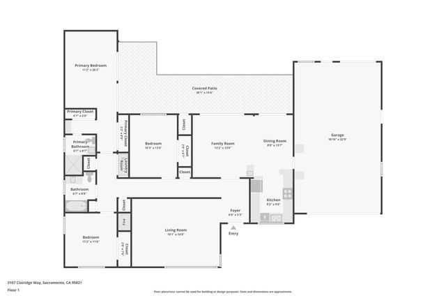 3107 Clairidge Way, Sacramento, CA 95821