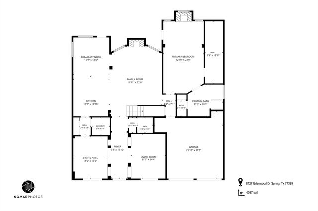 8127 Edenwood Drive, Spring, TX 77389