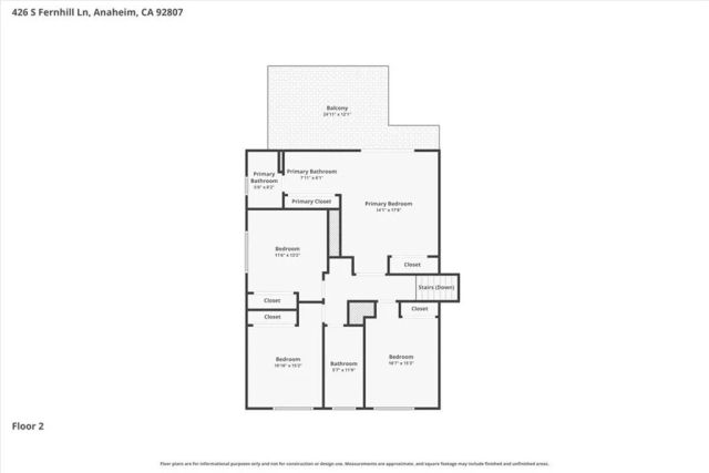 426 S Fernhill Lane, Anaheim, CA 92807