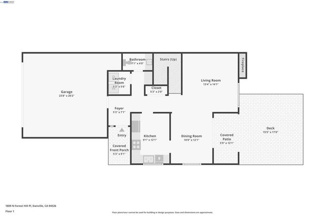 1809 N Forest Hill Pl, Danville, CA 94526