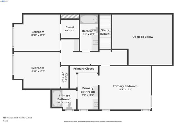 1809 N Forest Hill Pl, Danville, CA 94526