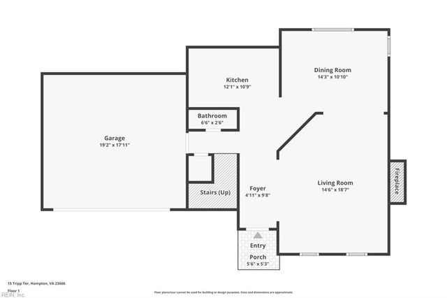 15 Tripp TER, Hampton, VA 23666