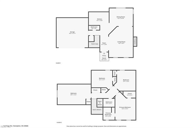 15 Tripp TER, Hampton, VA 23666