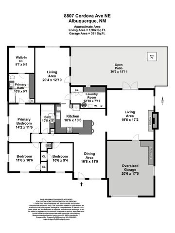 8807 Cordova Avenue NE, Albuquerque, NM 87112