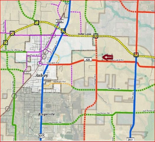 1937 Spring Hill Road, Aubrey, TX 76227