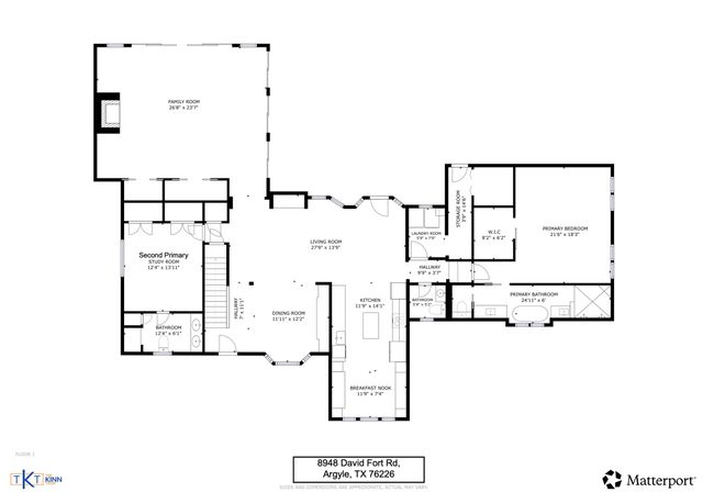 8948 David Fort Road, Argyle, TX 76226