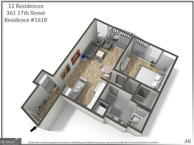 361 17th Street NW 1618, Atlanta, GA 30363