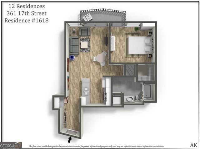 361 17th Street NW 1618, Atlanta, GA 30363