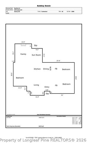 628 Goodyear Drive, Spring Lake, NC 28390