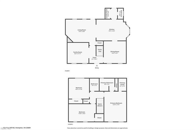 531 Fox Hill RD, Hampton, VA 23669