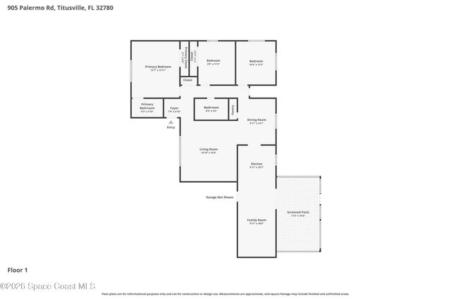 905 Palermo Road, Titusville, FL 32780