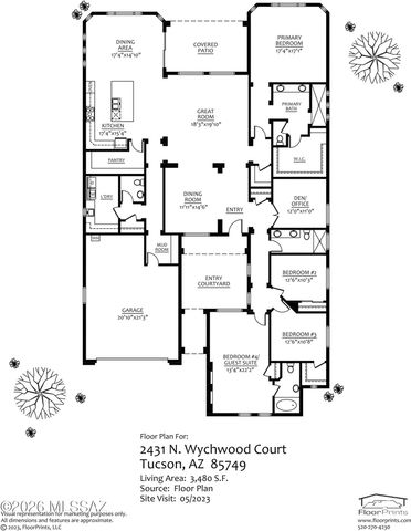 2431 N Wychwood Court, Tucson, AZ 85749