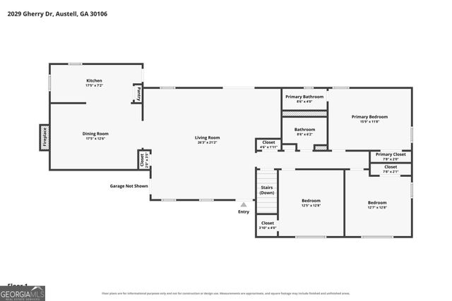 2029 Gherry Drive, Austell, GA 30106