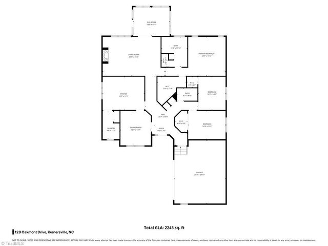 128 Oakmont Drive, Kernersville, NC 27284