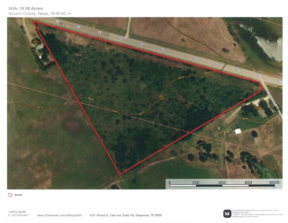 18.58 Acres HWY 287, Mildred, TX 75109
