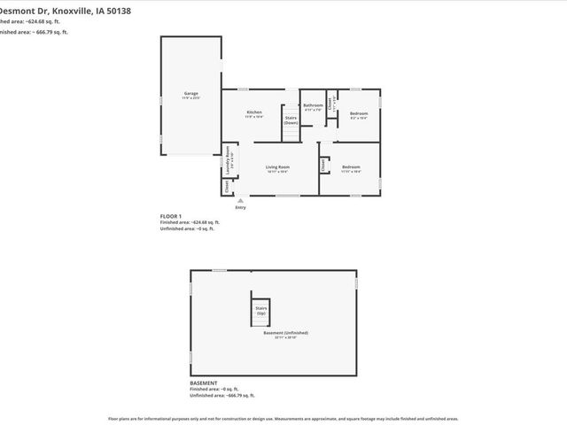 1117 W Desmont Drive, Knoxville, IA 50138