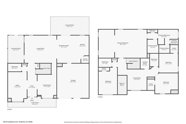 536 W Saddletree Drive, Reidville, SC 29388