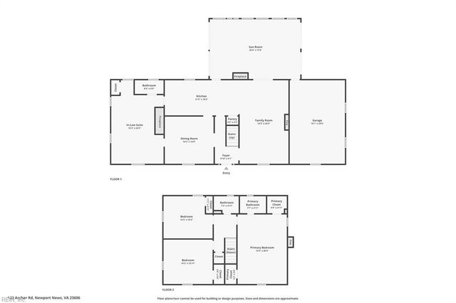 122 Archer RD, Newport News, VA 23606