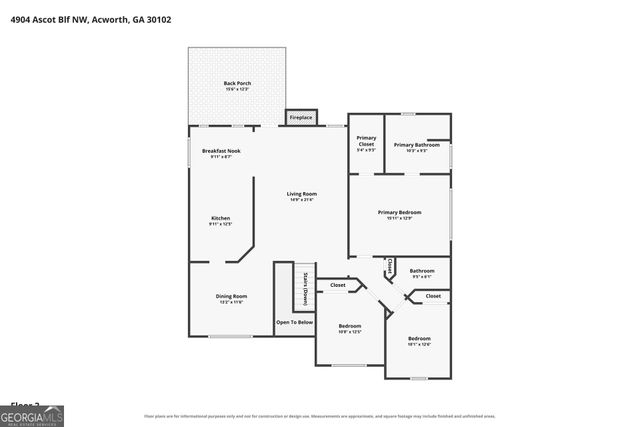 4904 Ascot Bluff NW, Acworth, GA 30102
