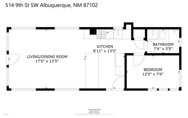 514 9th Street SW, Albuquerque, NM 87102