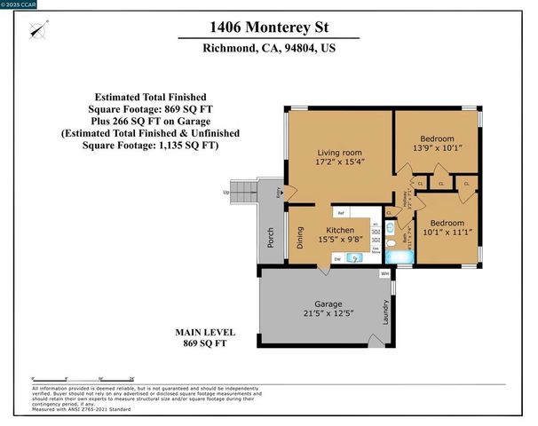 1406 Monterey St, Richmond, CA 94804