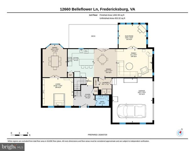 12660 BELLEFLOWER LN, Fredericksburg, VA 22407