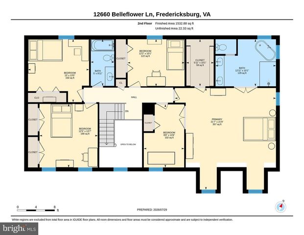 12660 BELLEFLOWER LN, Fredericksburg, VA 22407