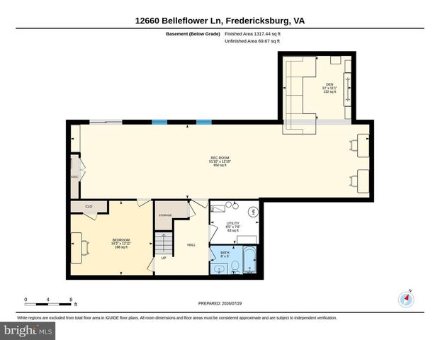 12660 BELLEFLOWER LN, Fredericksburg, VA 22407