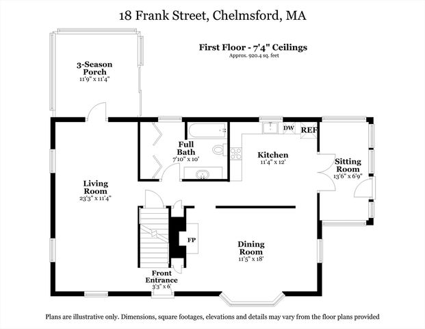 18 Frank St, Chelmsford, MA 01863
