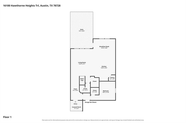 16100 Hawthorne Heights TRL, Austin, TX 78728