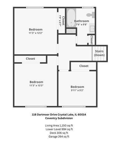 118 Dartmoor Drive, Crystal Lake, IL 60014