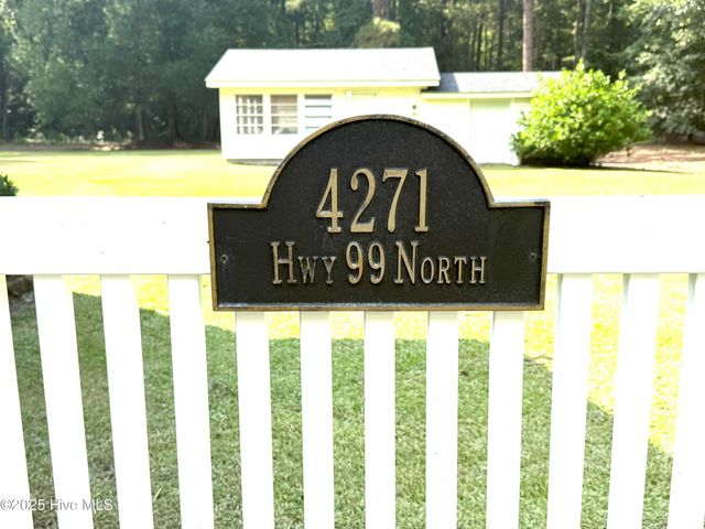 4271 Nc 99 Highway N, Pantego, NC 27860