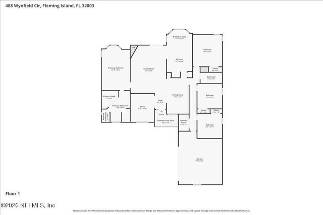 488 WYNFIELD Circle, Fleming Island, FL 32003