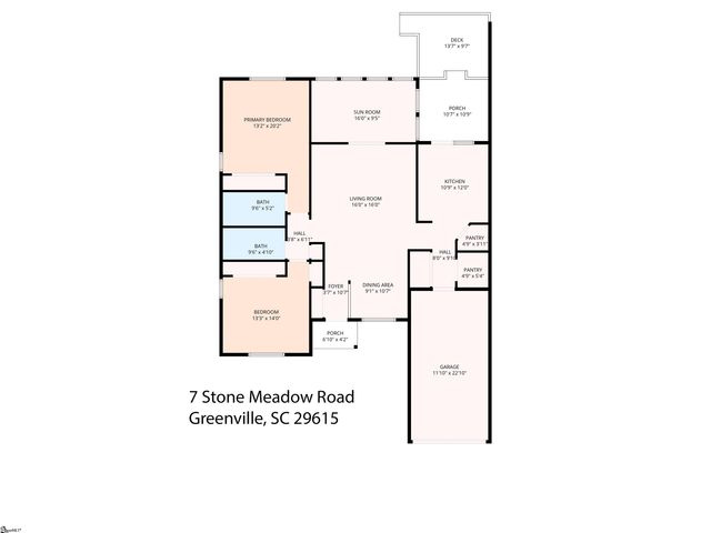 7 Stone Meadow Road, Greenville, SC 29615