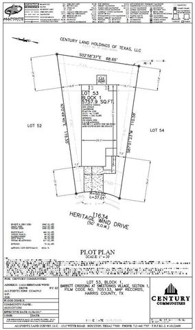 11634 Heritage Wind Drive, Crosby, TX 77532