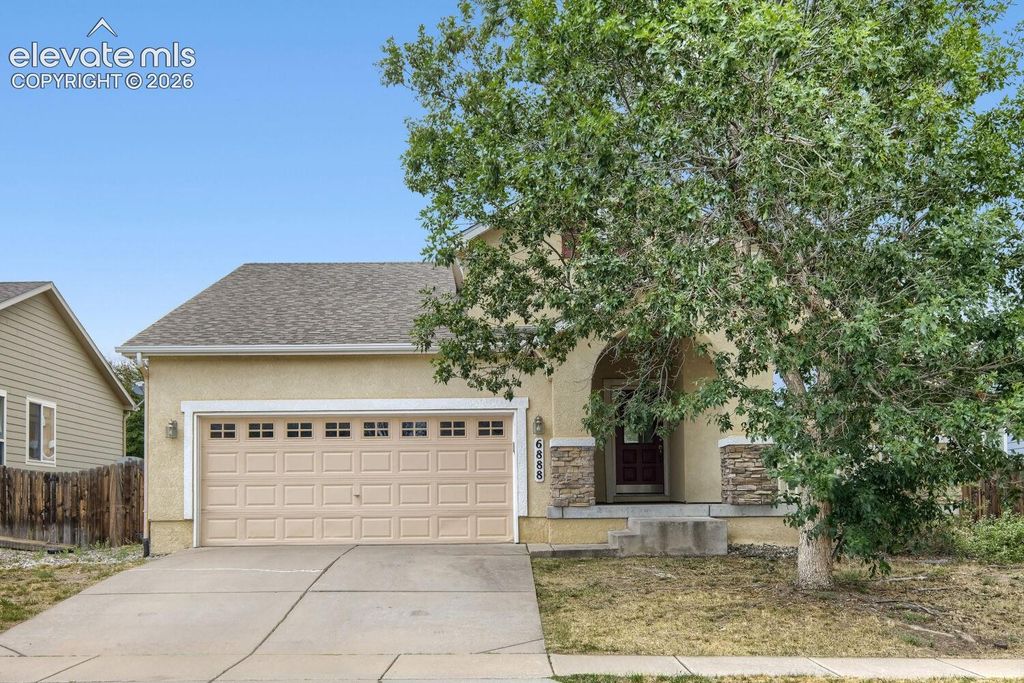 6888 Conifer Ridge Drive, Colorado Springs, CO 80923 — exterior
