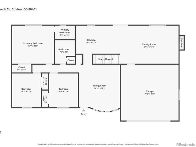 851 Beech St, Golden, CO 80401