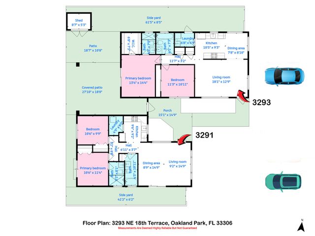 3291-3293 NE 18th Terrace 1-2, Oakland Park, FL 33306