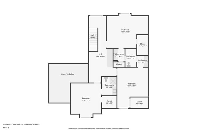 N48W25237 Aberdeen DRIVE, Pewaukee, WI 53072