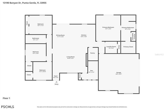 13190 Banyan DR, Punta Gorda, FL 33955
