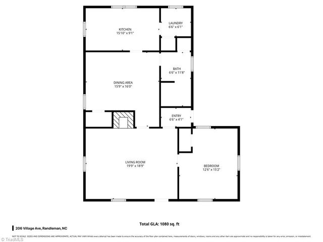 206 Village Avenue, Randleman, NC 27317