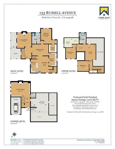 133 Russell Avenue, Portola Valley, CA 94028