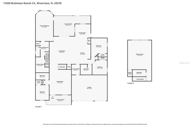 11020 BRAHMAN RANCH CIRCLE, Riverview, FL 33578