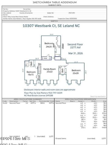 10307 Westbank Court SE, Belville, NC 28451