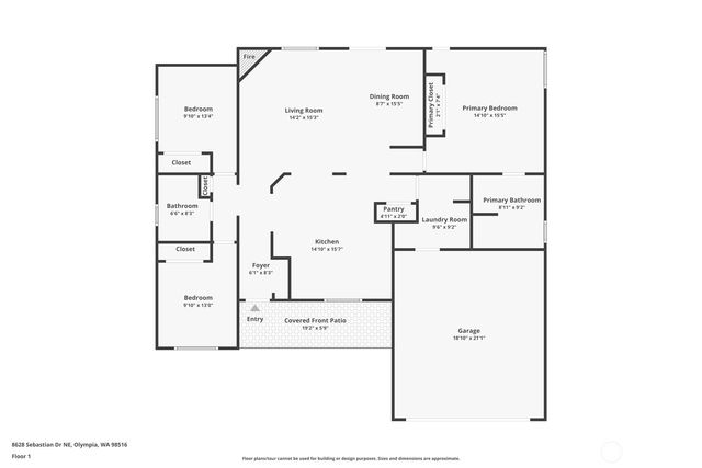 8628 Sebastian Drive NE, Olympia, WA 98516
