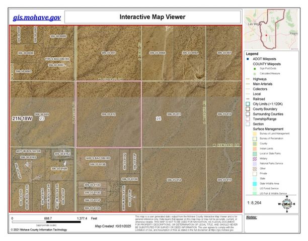 012 S Bacobi Rd, Golden Valley, AZ 86413